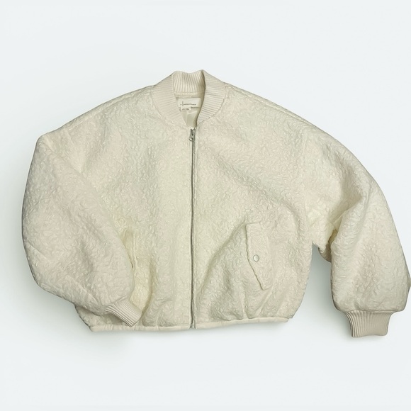 Anthropologie Sherpa Bomber Jacket - Picture 6 of 8